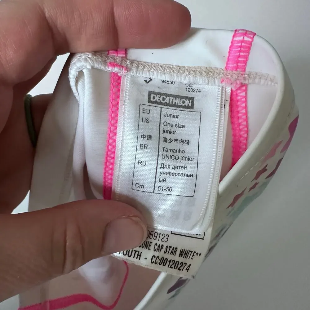 Decathlon SILICONE 500 PRINT MESH SWIM CAP